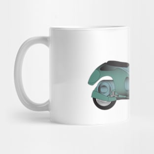 Vespa Corsa "Alloy Frame" Mug